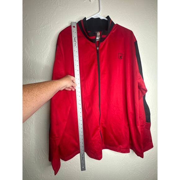 AND1 Red Full-Zip Track Jacket Mens XXL Streetwear Sports Warm-Up - Picture 4 of 7